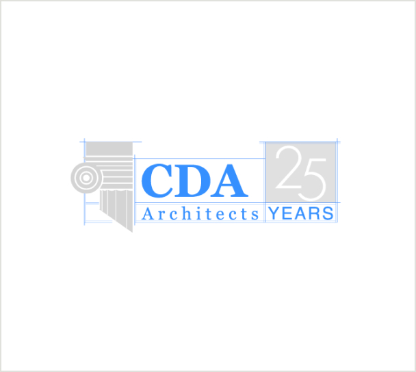 CDA Architects 25 years logo